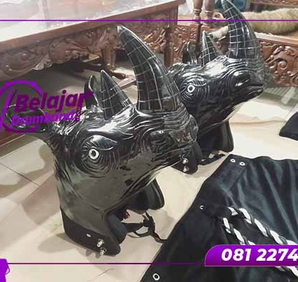 Maskot Kepala Badak
