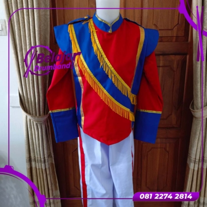 Baju Drumband Laki Laki Dengan Selempang