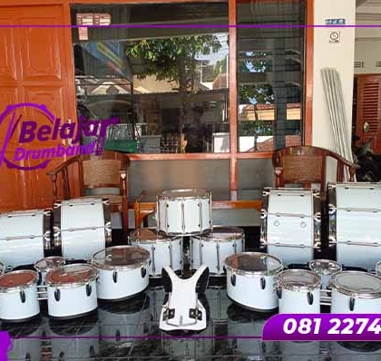 Drumband Semi HTS Warna Putih