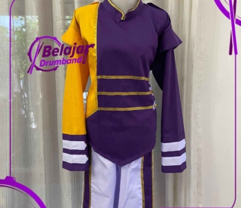 Seragam Drumband Warna Cerah Kuning
