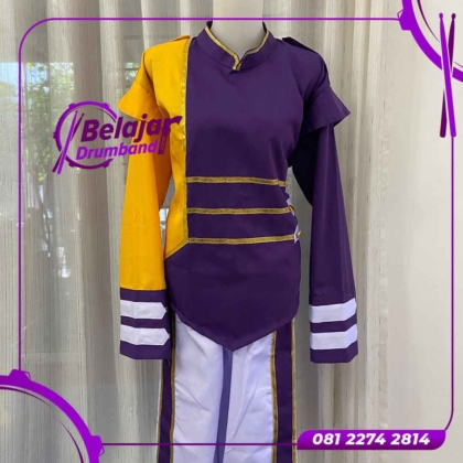 Seragam Drumband Warna Cerah Kuning