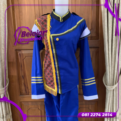Baju Pasukan Kombinasi Batik