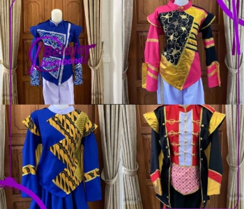 Baju Pasukan Motif Batik Perpaduan Tradisi dan Kekompakan