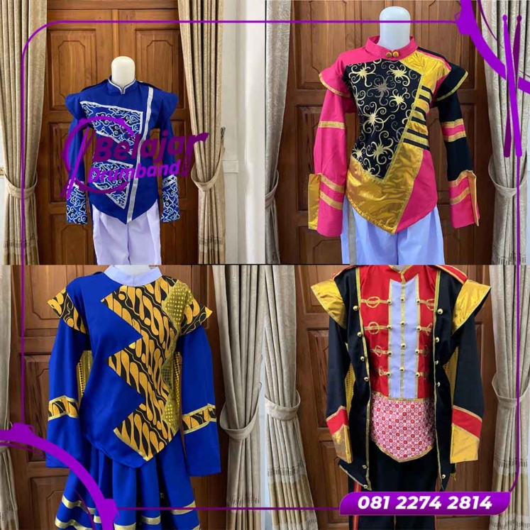 Baju Pasukan Motif Batik Perpaduan Tradisi dan Kekompakan