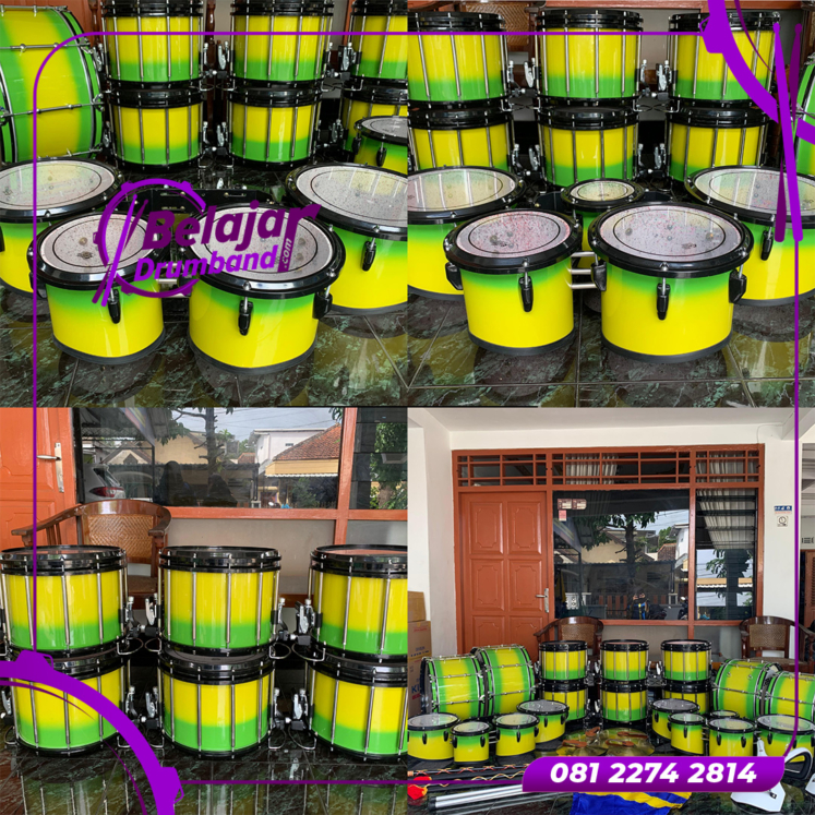 Drumband HTS Warna Gradasi Siap Tampil Memukau