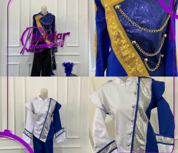Baju Drumband Hiasan Payet Berkilau untuk Penampilan Maksimal