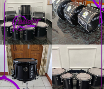 Drumband HTS Hitam Custom Jumlah Alat dan Warna