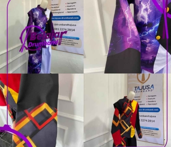 Seragam Drumband Motif Printing