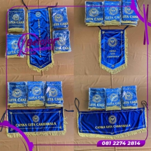 Kain Vandel Custom Nama untuk Acara dan Identitas Instansi