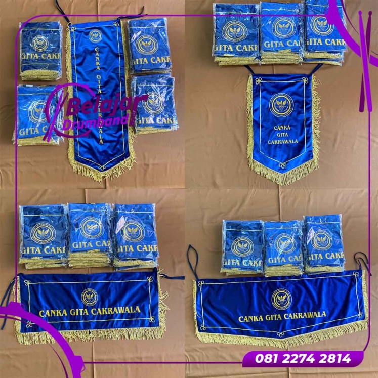 Kain Vandel Custom Nama untuk Acara dan Identitas Instansi