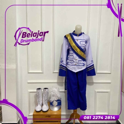 Baju Mayoret Laki-Laki Seragam Drumband yang Gagah