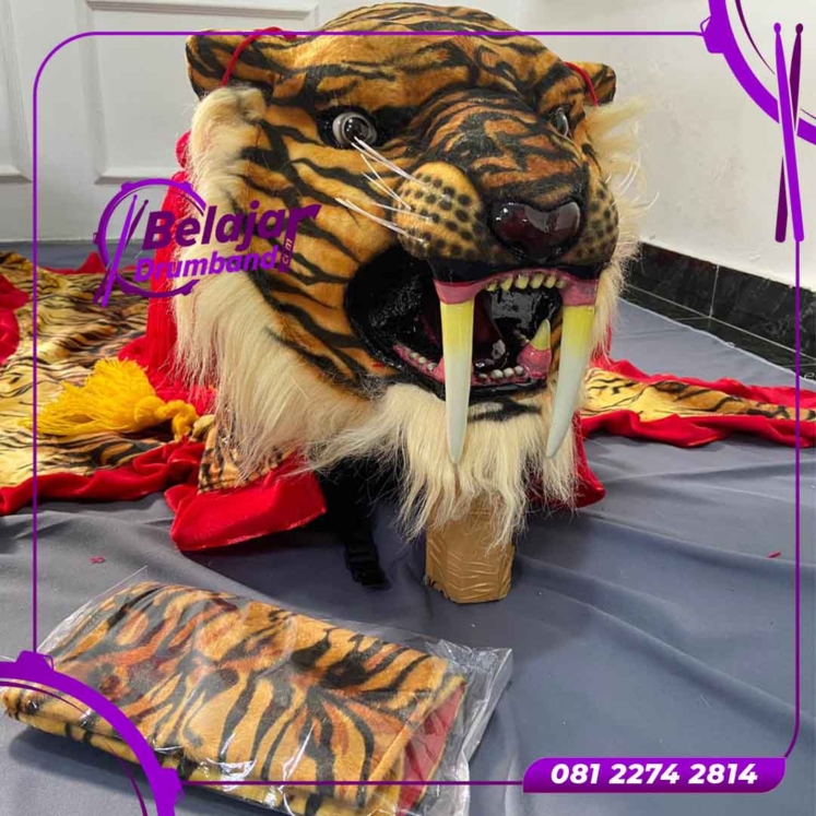 Maskot Harimau Bisa Custom Warna Maupun Bentuk